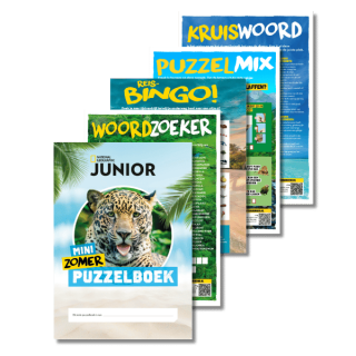 Mini zomerpuzzelboek